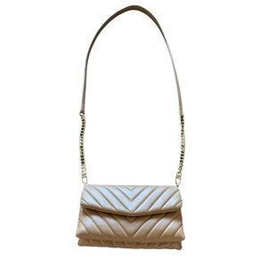 Italian Leather Tan Crossbody Wallet Purse